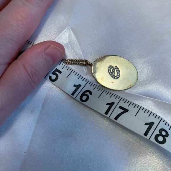 Kate Spade New York Initial Thoughts Pave 'E' Pendant Necklace 32" - Picture 10 of 13